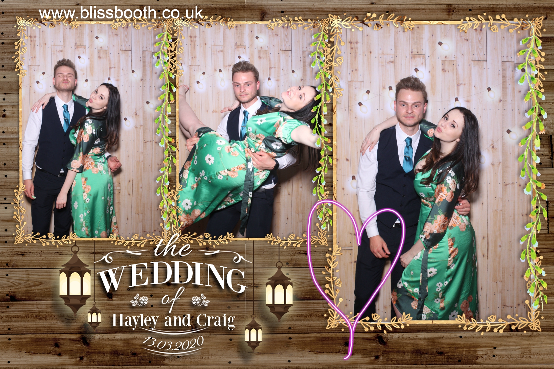 Hayley and Craig | View more photos from the event at gallery.blissbooth.co.uk/u/BlissBooth/Hayley-and-Craig